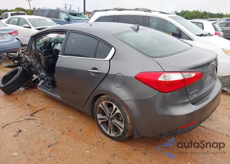 2014 Kia Forte Ex z USA, uszkodzony, nr VIN KNAFX4A80E5115335